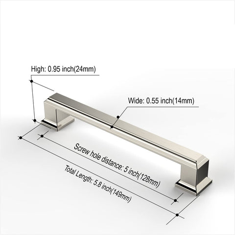 Amerdeco cabinet hardware in brushed nickel adds durable hardware to frequent-use spaces