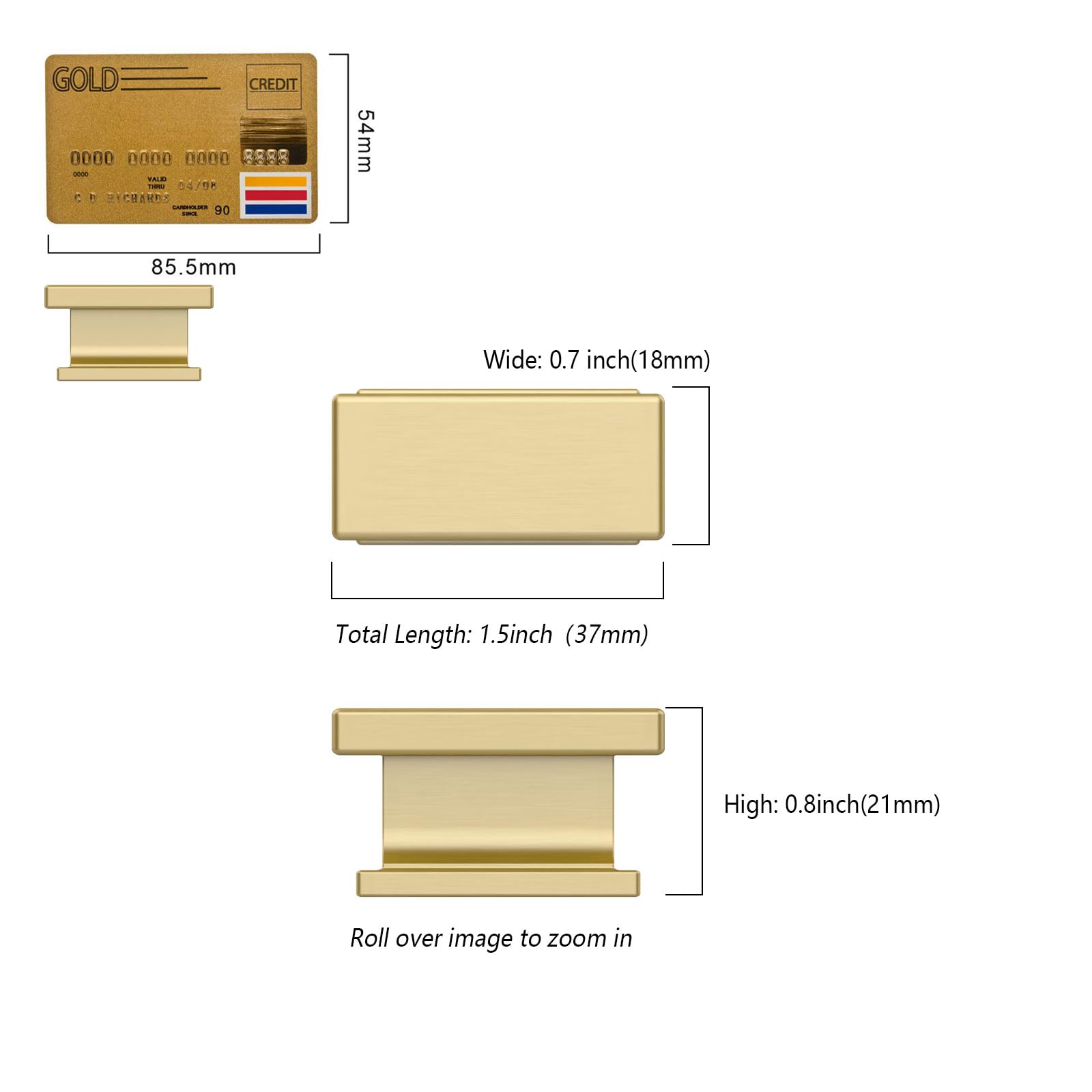 Amerdeco knobs packaged individually to prevent bumps and scratches.