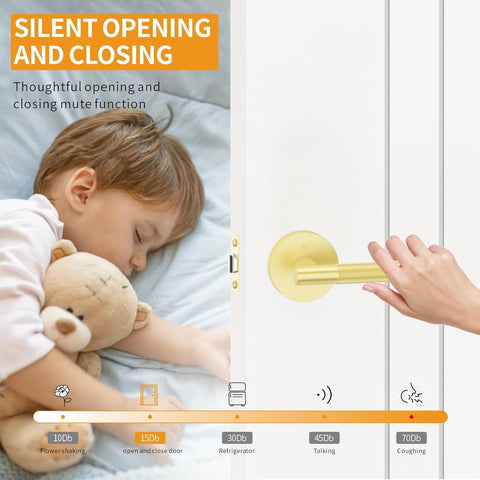 Amerdeco privacy handle reversible for left or right handed doors