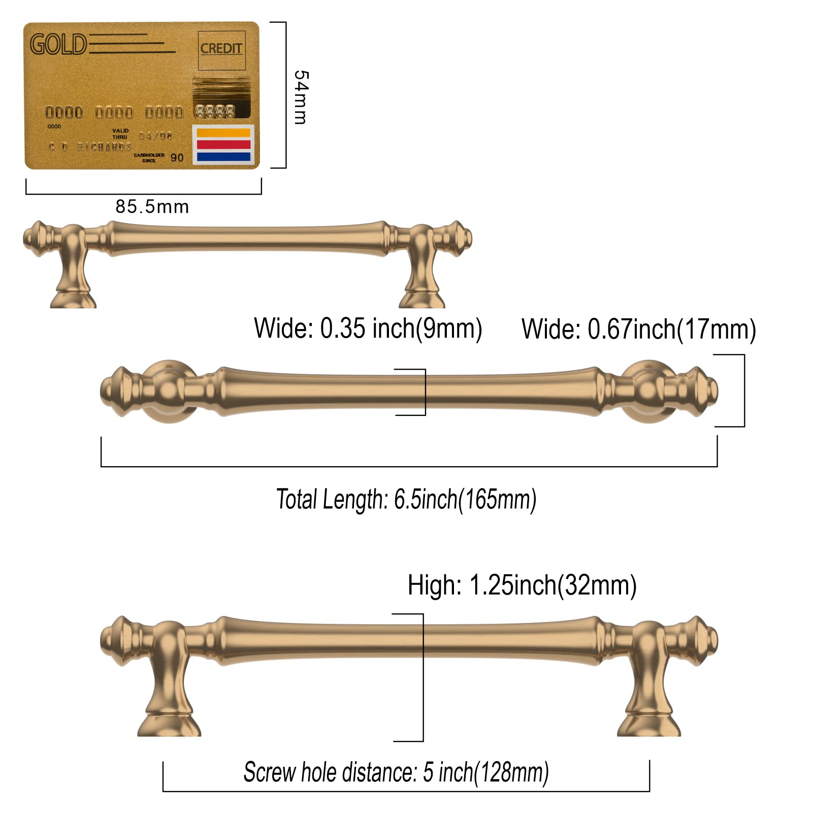 Amredeco kitchen cabinet pulls installed on cabinets for a refreshed look and easy handling.