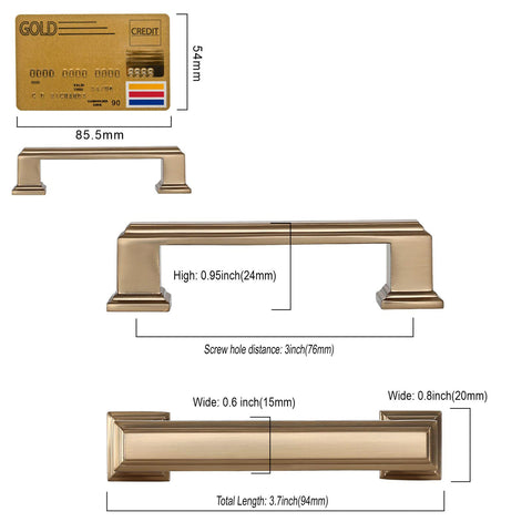 Amerdeco packaging protects each handle during shipping.