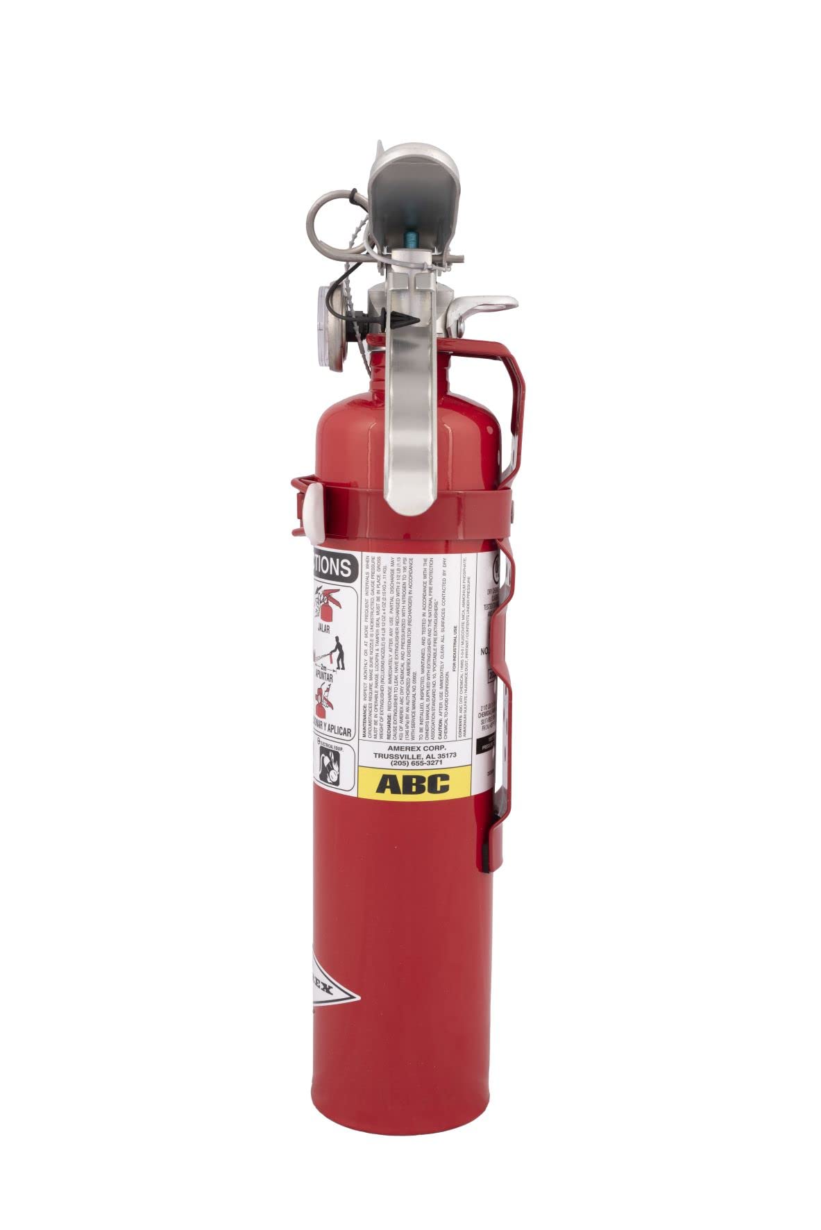 Amerex B417T wall bracket for secure extinguisher mounting