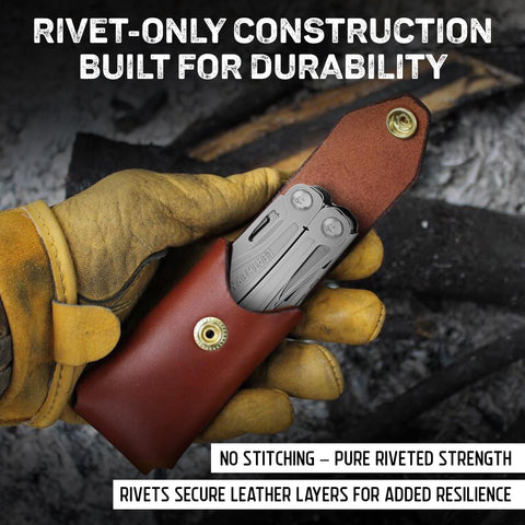 Patina develops over time, giving the leather character and improved feel.