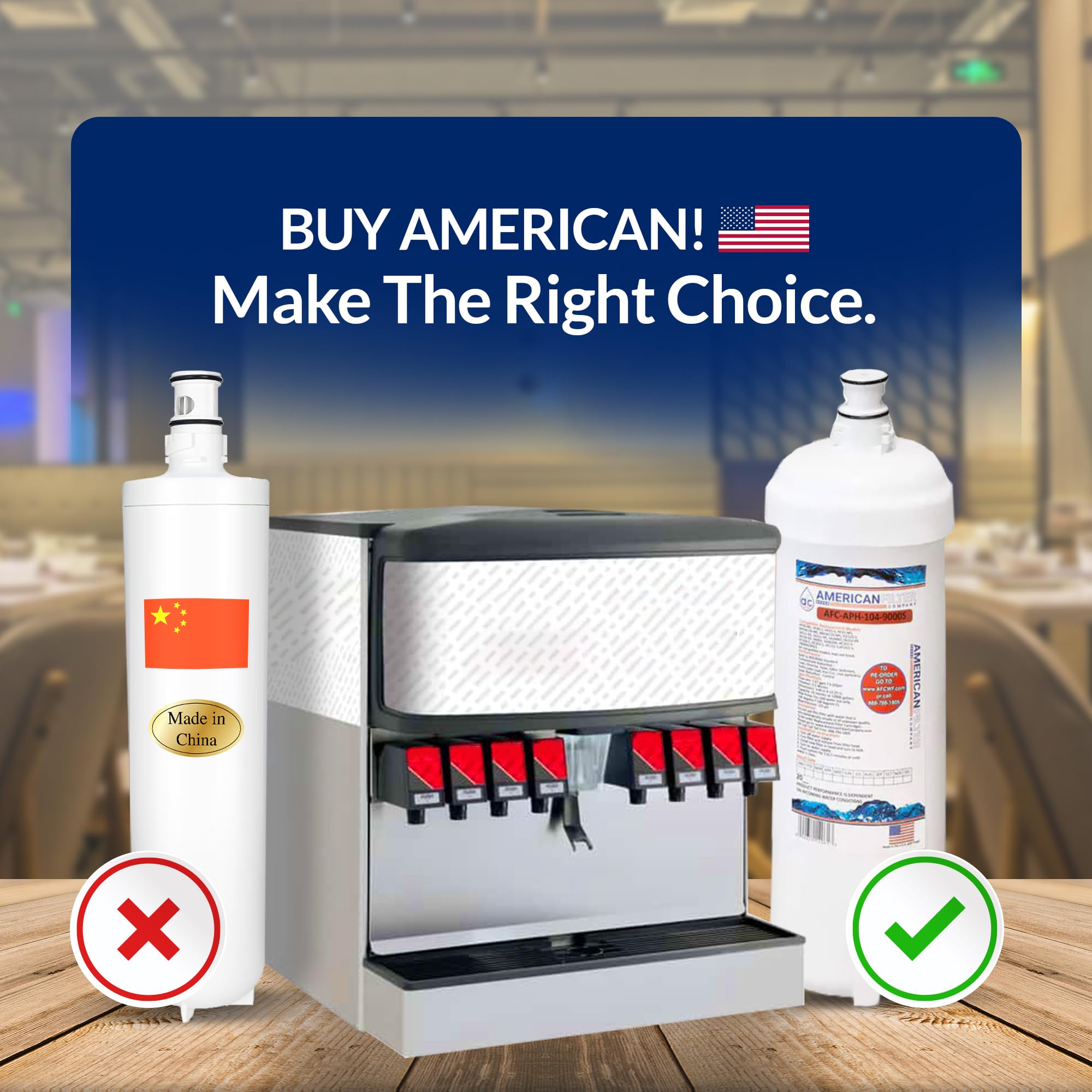 American Filter Company AFC-APH-1200-2-12000SC filtration-effect suggests improved taste and odor