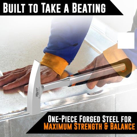 AMERICAN MUTT TOOLS cross peen end for riveting and seam work.