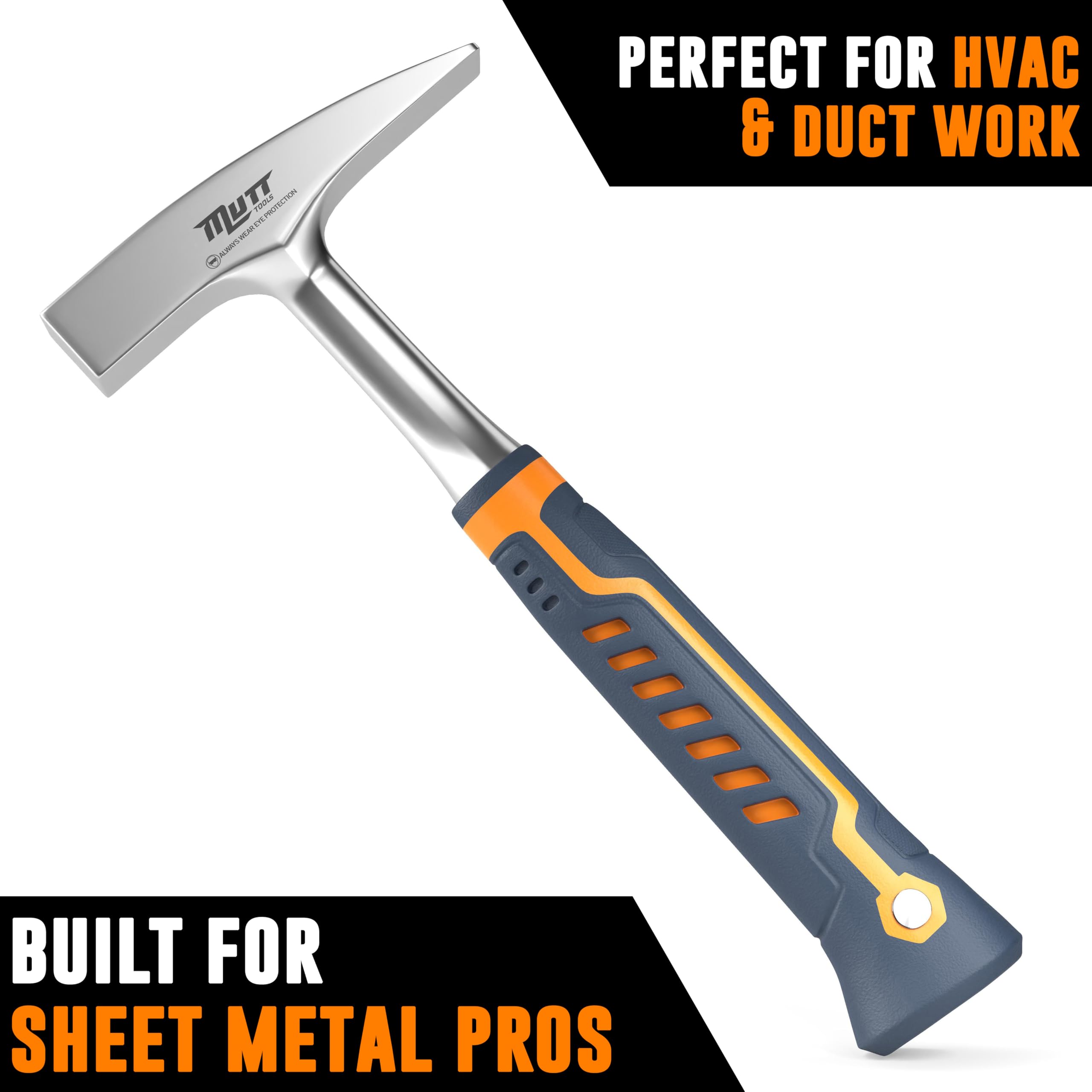 AMERICAN MUTT TOOLS duct work application in tight spaces.
