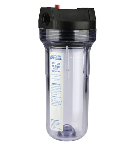 American Plumber WC34-PR housing close-up supports longer appliance life