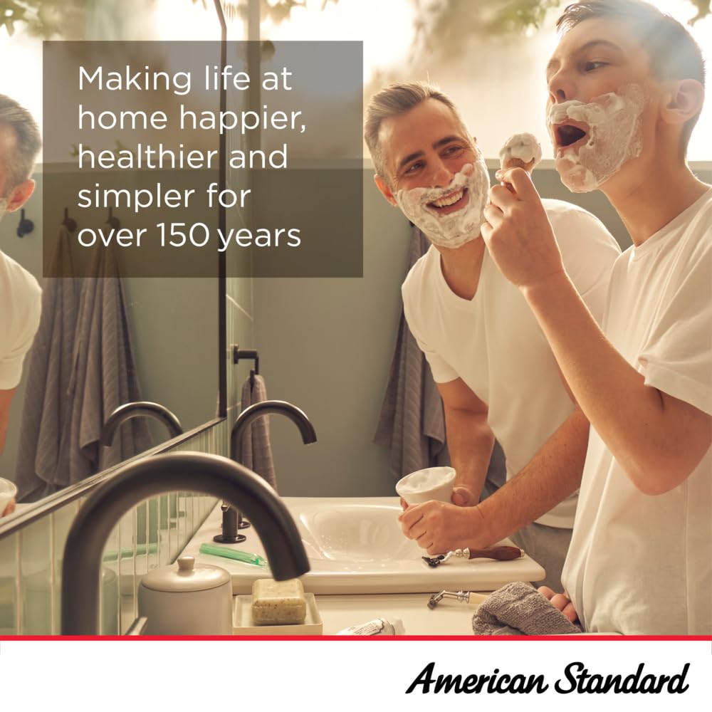 American Standard 047007-0070A spud styling image illustrating compact bathroom compatibility.
