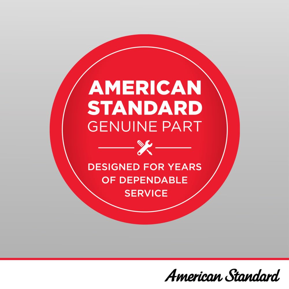 American Standard 047007-0070A spud trapway close-up emphasizing fully glazed surface.