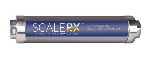 American Valve ScaleRX descaler for water heater reduces lime scale buildup and improves efficiency.