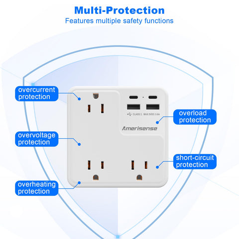 Amerisense energy-efficient charging with intelligent chip optimizes power.