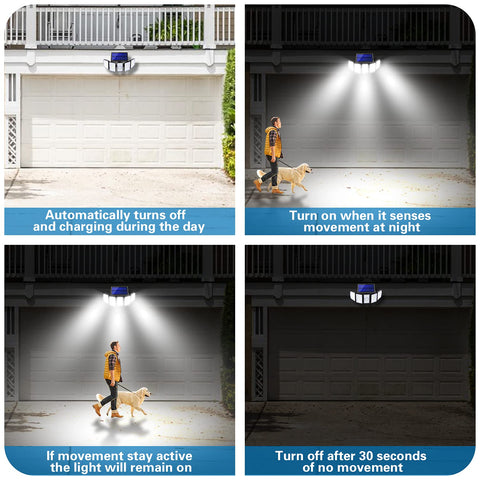 Perfect for yard, garage, garden, and driveway lighting.