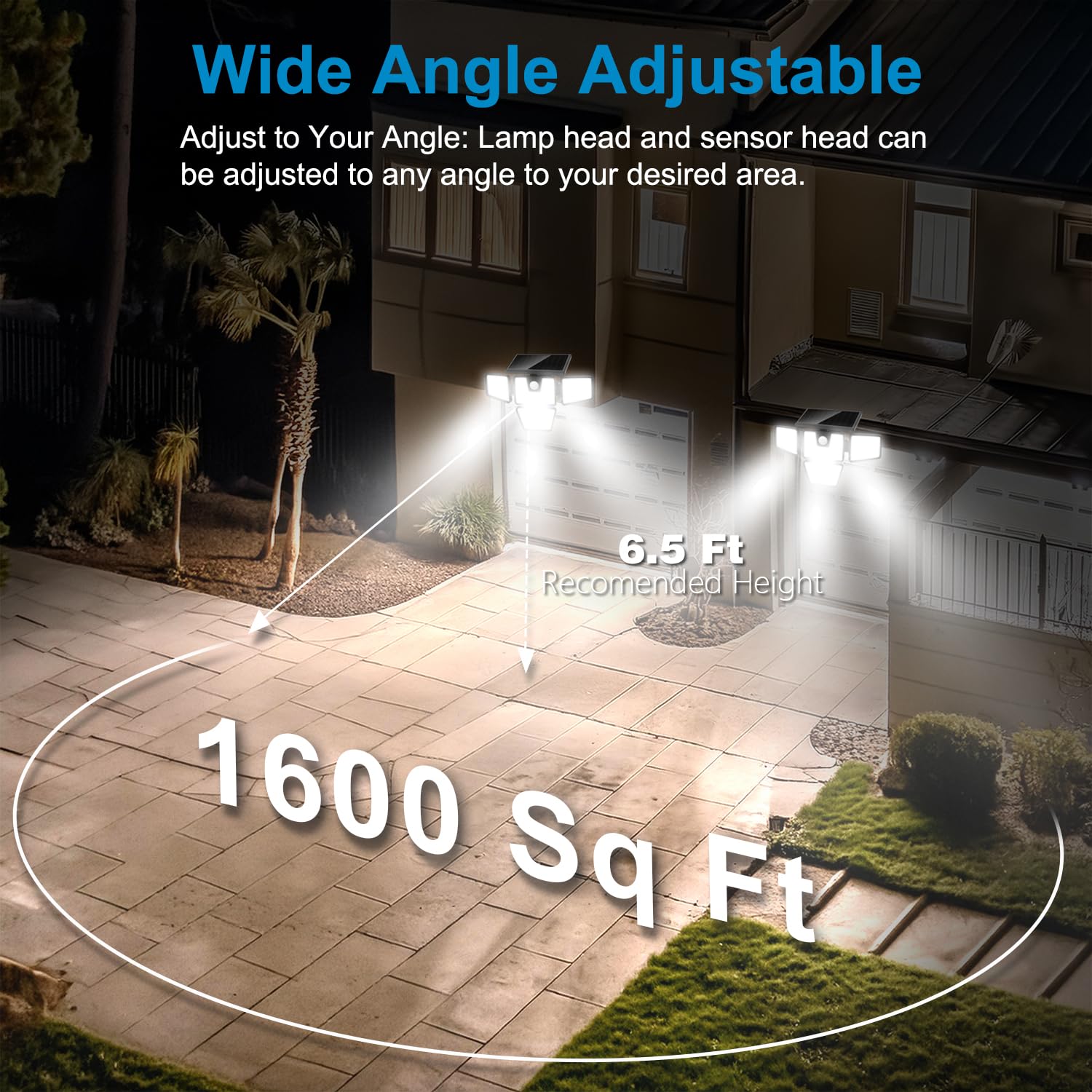 AmeriTop four adjustable heads tilting to cover critical zones