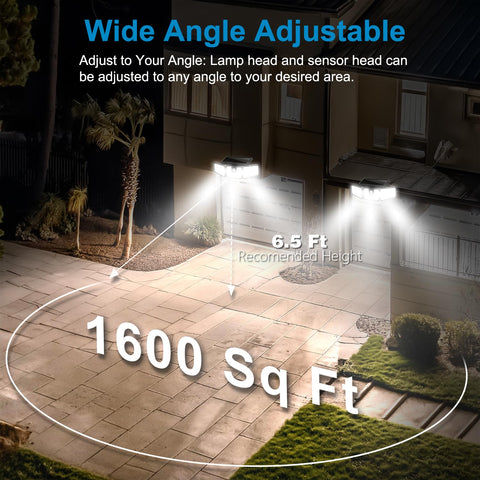 AmeriTop wide-angle 270-degree design lights large exterior zones.