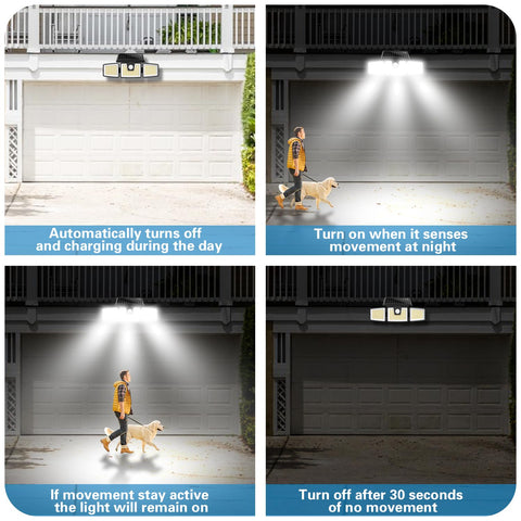 AmeriTop outdoor lighting ideal for yard, garage, and driveway.