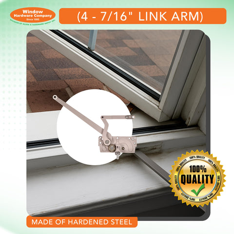 AmesburyTruth EntryGard 20810 right-handed crank handle enables smooth control