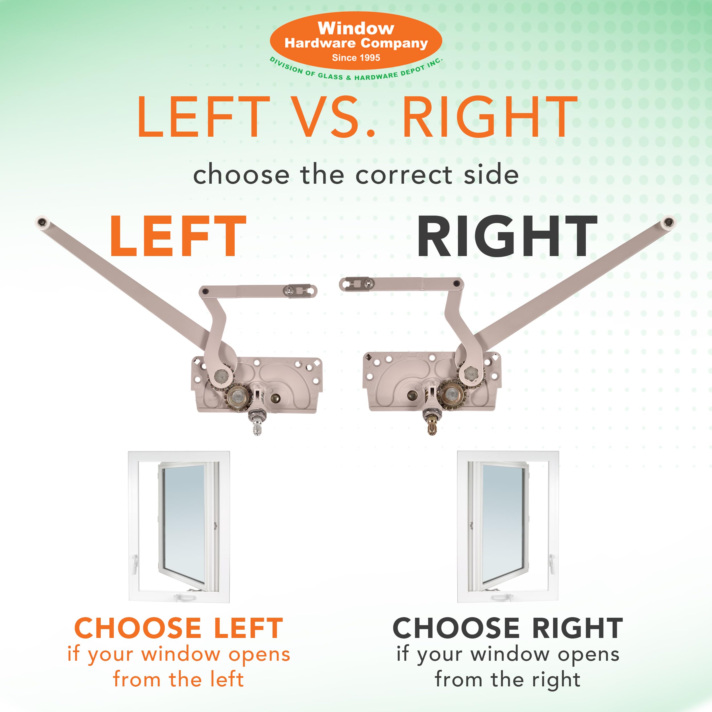EntryGard secure-crank promotes child-safe, secure window operation.