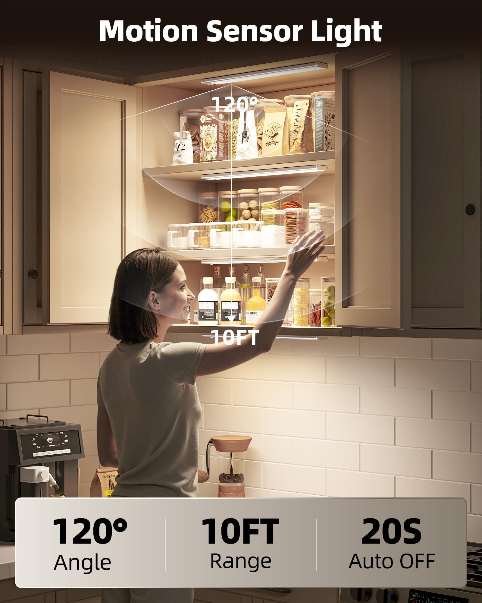 AMETHEUS 3-color temperature lights for warm to cool ambiance