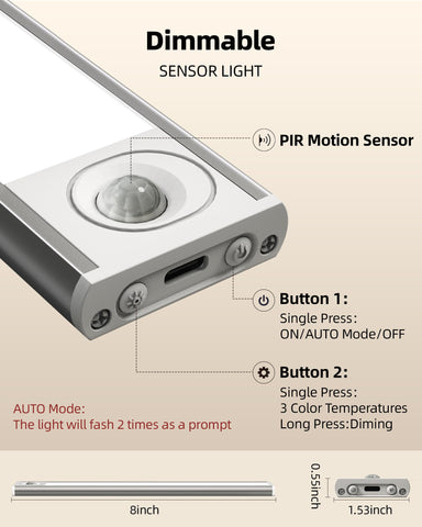 AMETHEUS 34 LEDs deliver soft, glare-free illumination for comfortable visibility.
