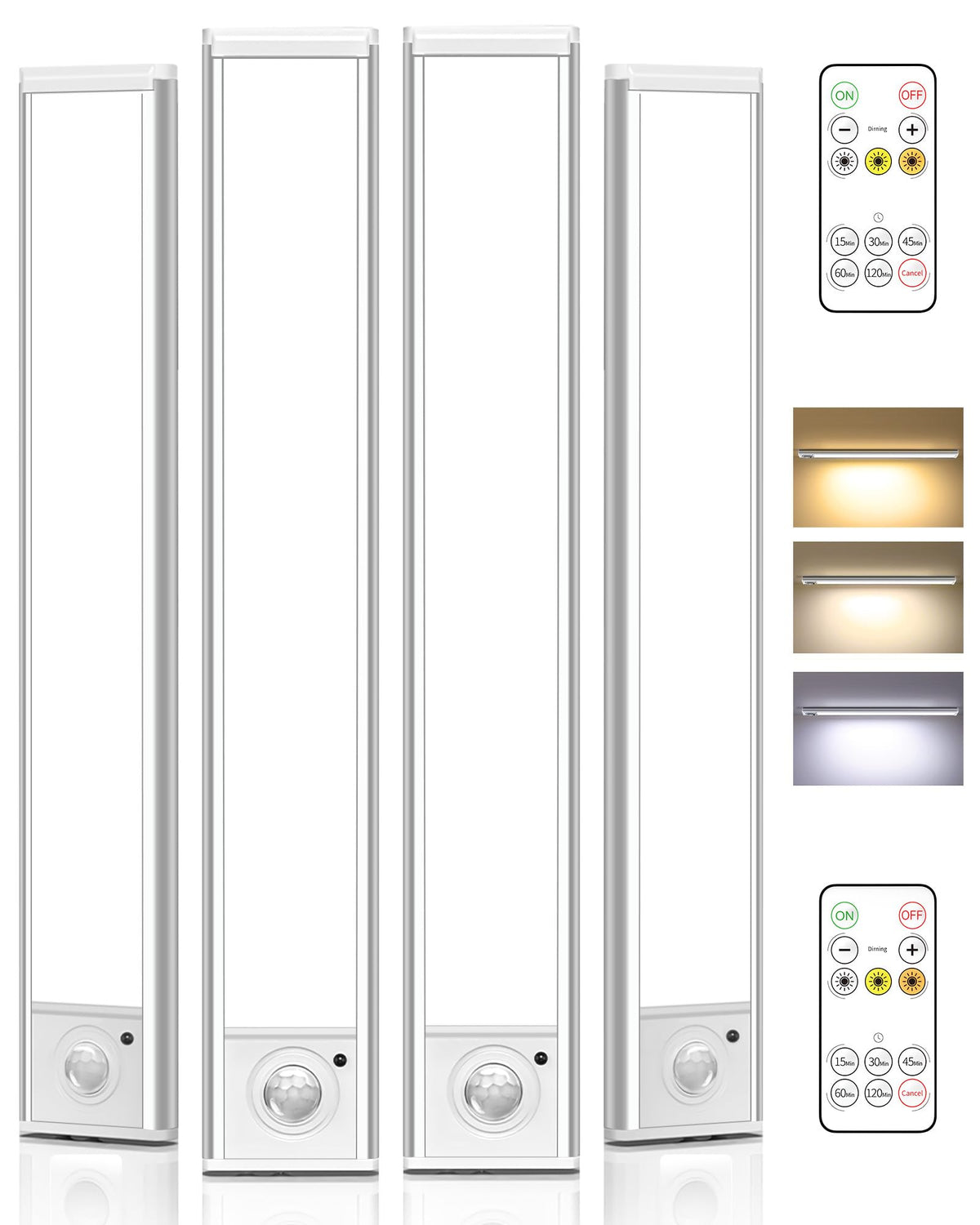 AMETHEUS under-cabinet lights illuminate countertops for precise cooking tasks.