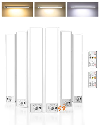 AMETHEUS 12-inch under cabinet light with magnetic attachment for quick setup