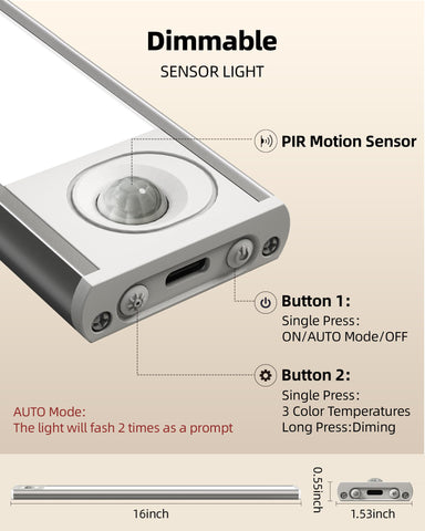 AMETHEUS brightness is adjustable from 10% to 100% for any task.