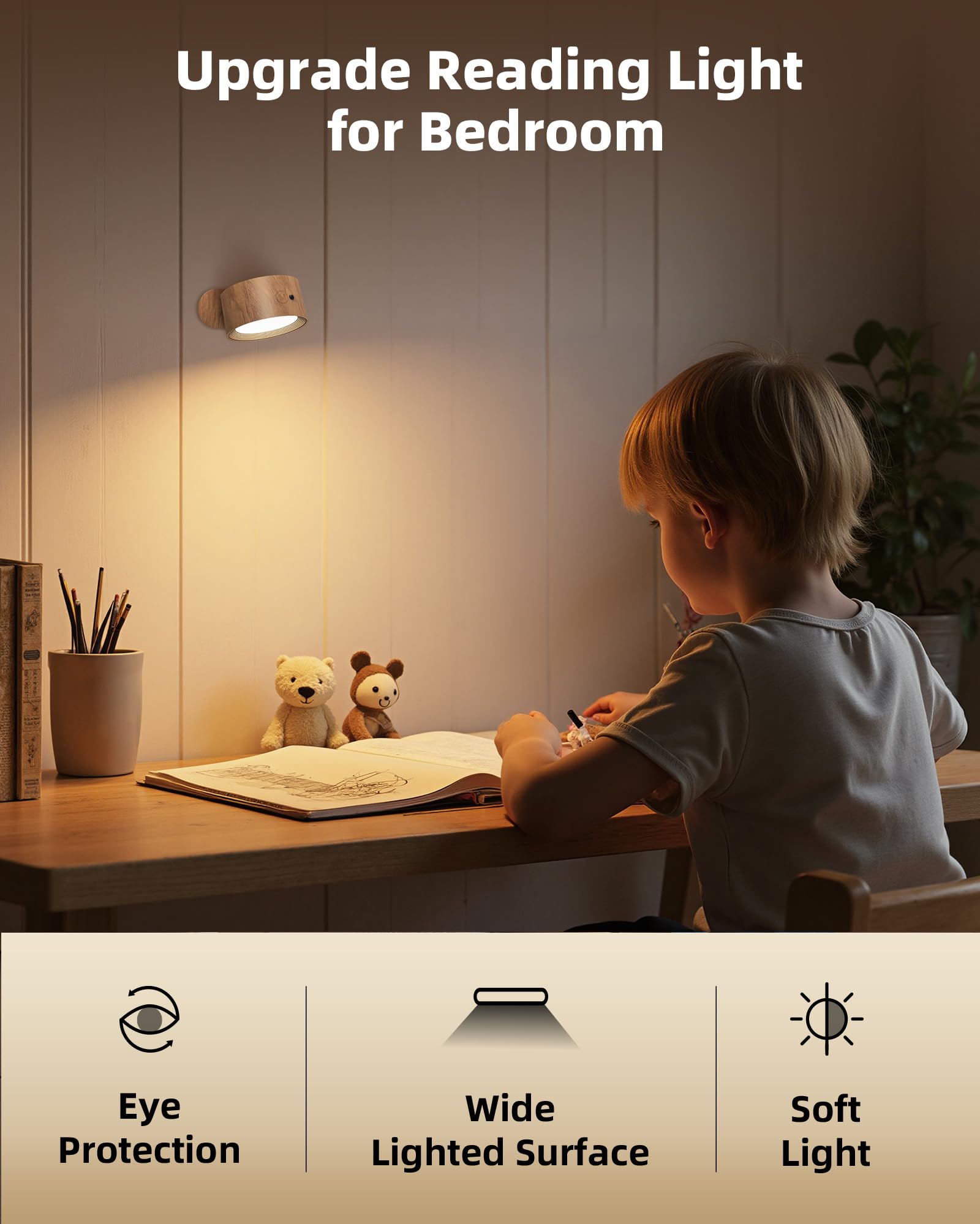 AMETHEUS LED wall light remote control for easy seating adjustments.