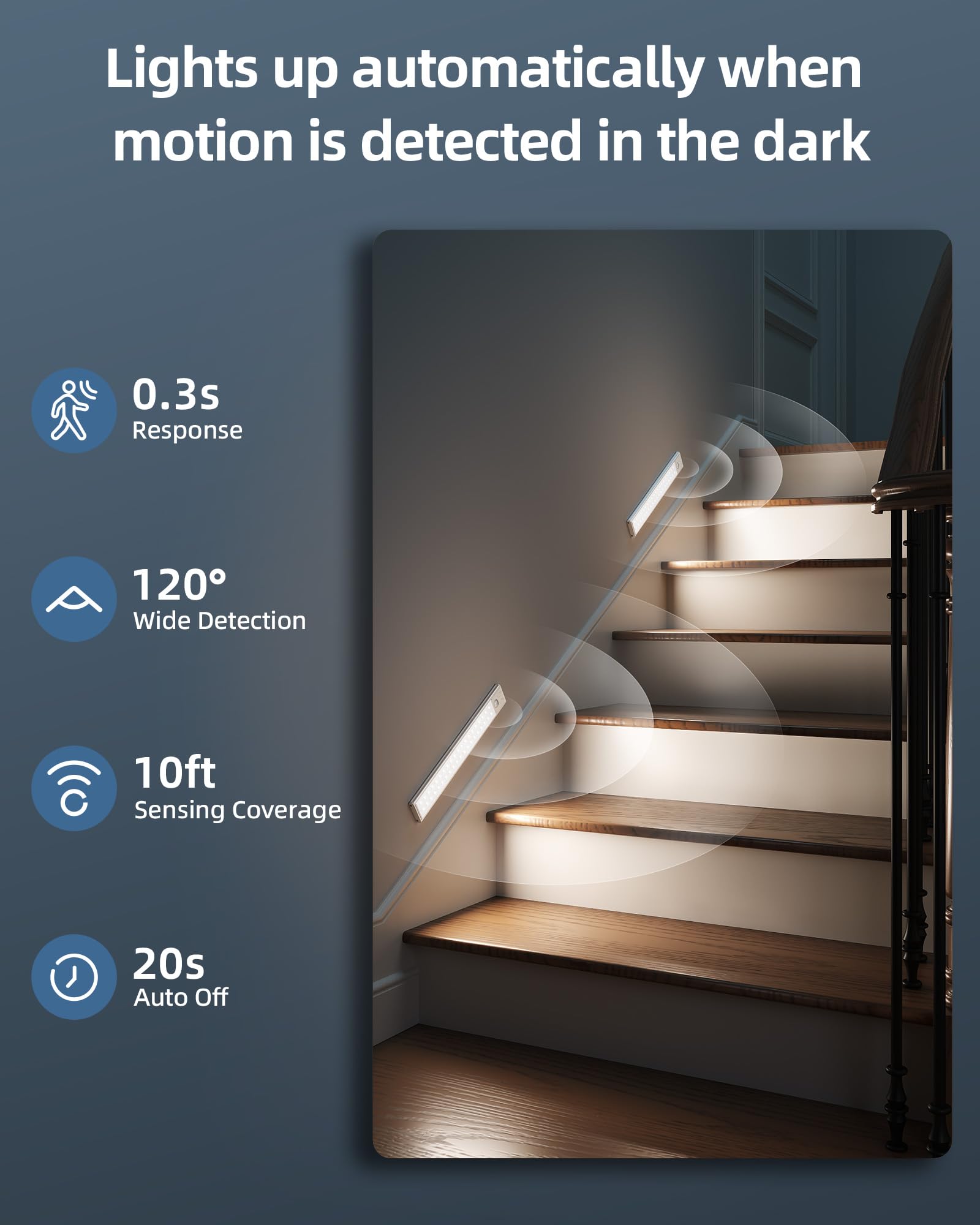 AMETHEUS rechargeable 1800mAh battery powering versatile lighting