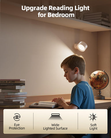 AMETHEUS LED wall light showing 360 degree rotation for flexible illumination