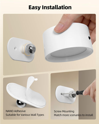AMETHEUS LED wall light pack includes everything you need