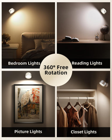 AMETHEUS wall light offers three color temperatures for any task