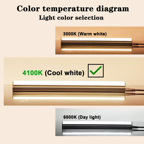 amgolibi T5 14W 22-inch bulb delivers crisp cool white light.