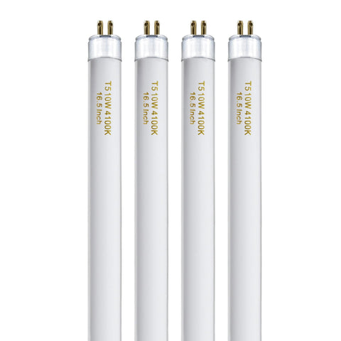 Amgolibi T5 16-inch bulb delivers bright cool white light for under-cabinet tasks.