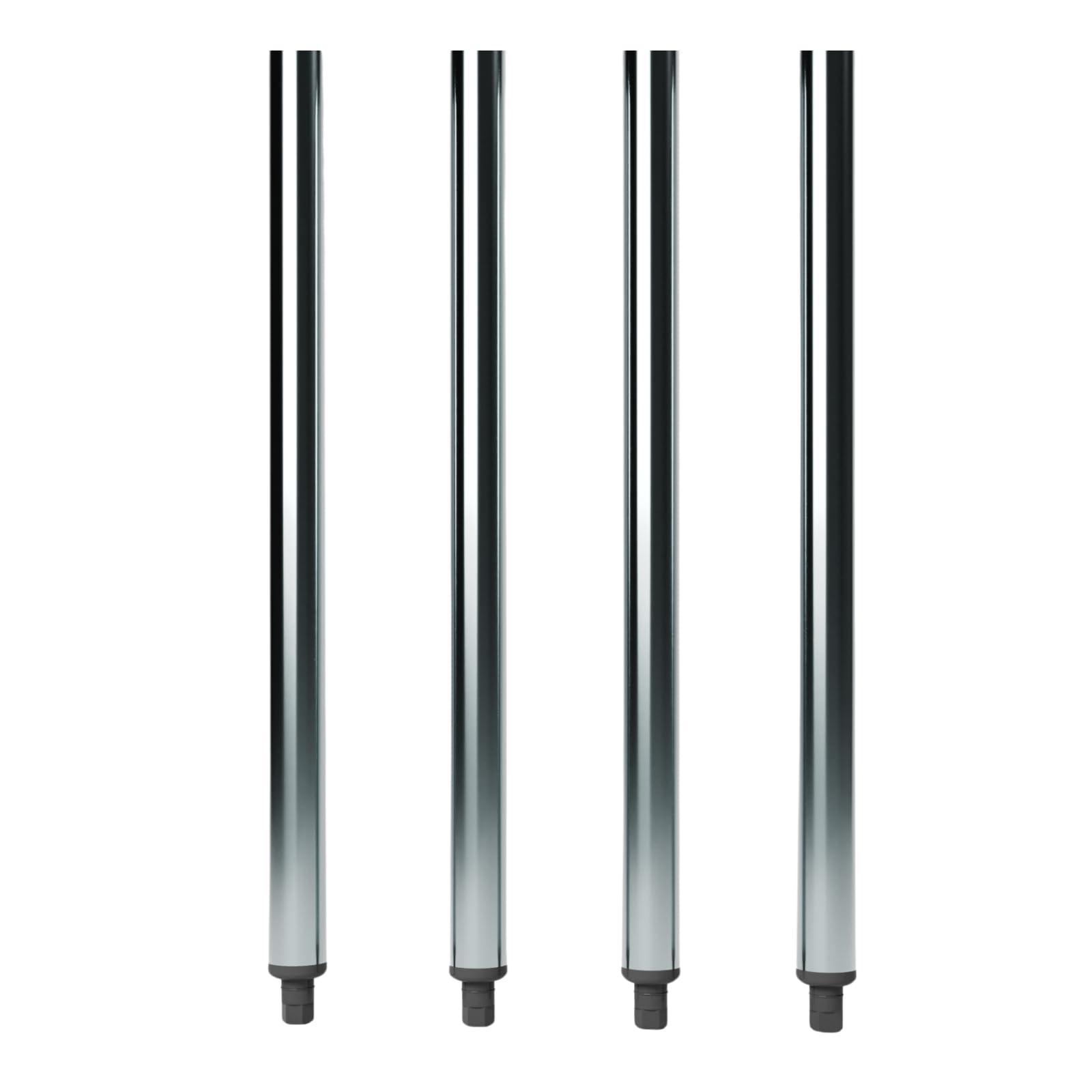 AmGood galvanized steel legs, 24-inch, for sturdy work tables