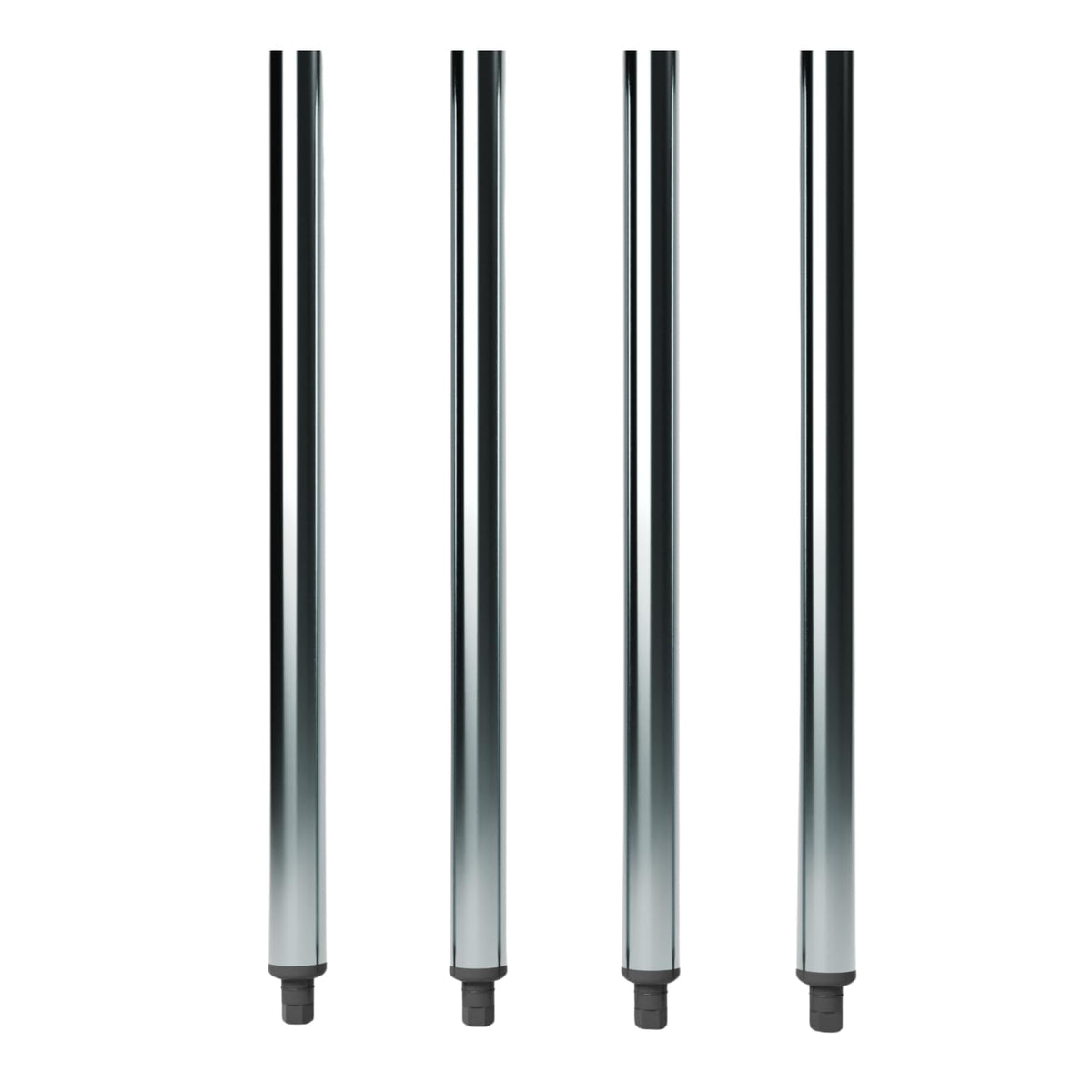 AmGood galvanized steel legs, 24-inch, for sturdy work tables