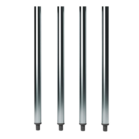 AmGood galvanized steel legs, 24-inch, for sturdy work tables