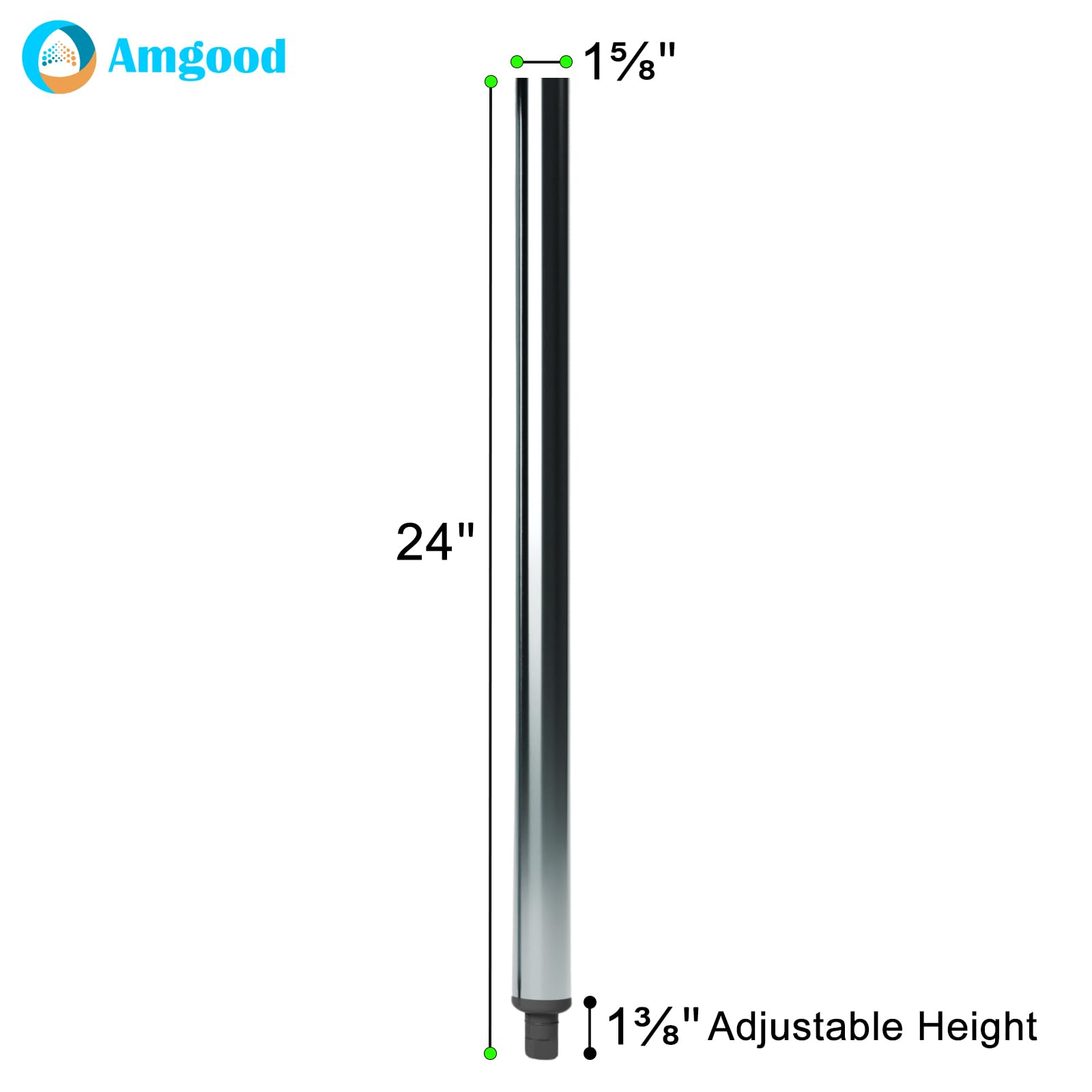 AmGood work-table legs four-pack elevating your workspace