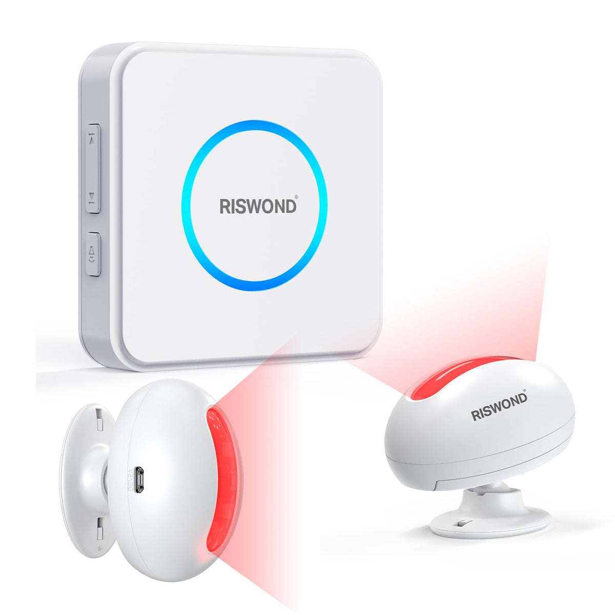 AMHEY motion sensor door chime receiver provides instant entrance alerts for homes.
