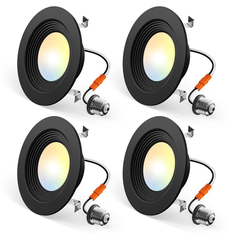 Amico 4-inch dimmable recessed lighting for adjustable ambience