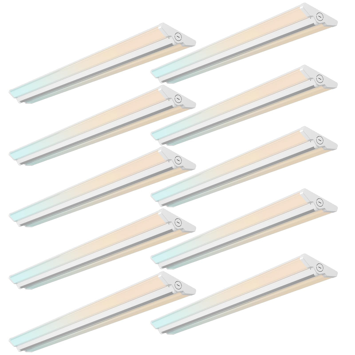 Amico 4ft LED wraparound close-up showing even light distribution