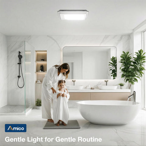 Amico covers spaces up to 110 sq ft for efficient venting.