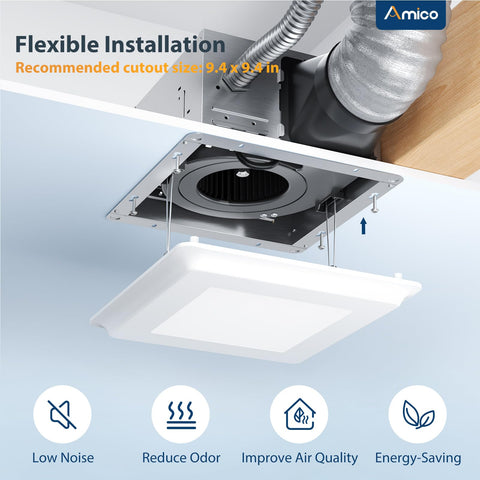 Amico ETL and FCC certified for safety and reliability.
