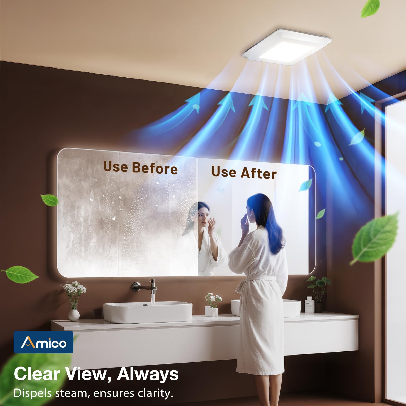Amico ceiling mount installation made simple