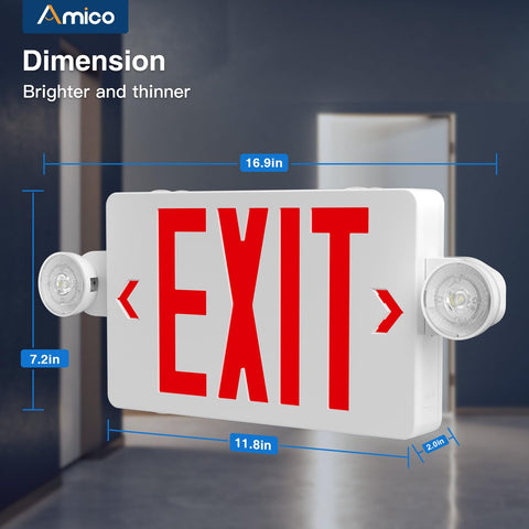 Amico commercial emergency lighting package suited for business spaces.