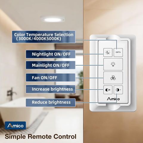 Amico FCC certified design emphasizes safe, compliant operation