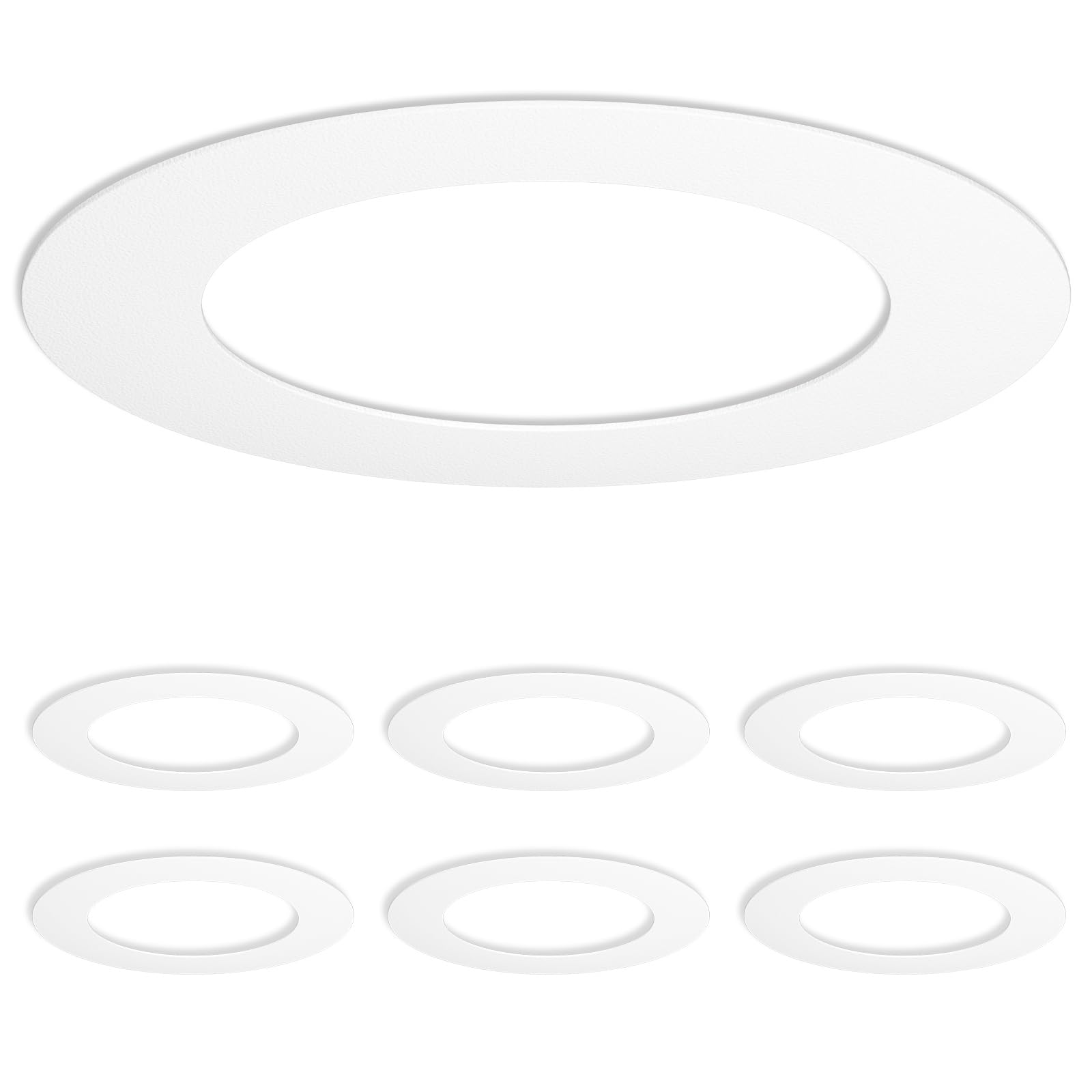 Amico Goof Rings outer diameter 8.6 inches covers oversized holes for a clean ceiling.