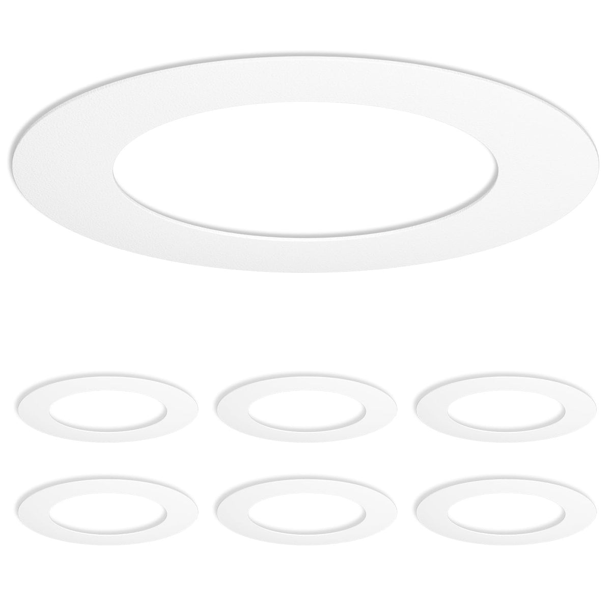 Amico Goof Rings outer diameter 8.6 inches covers oversized holes for a clean ceiling.