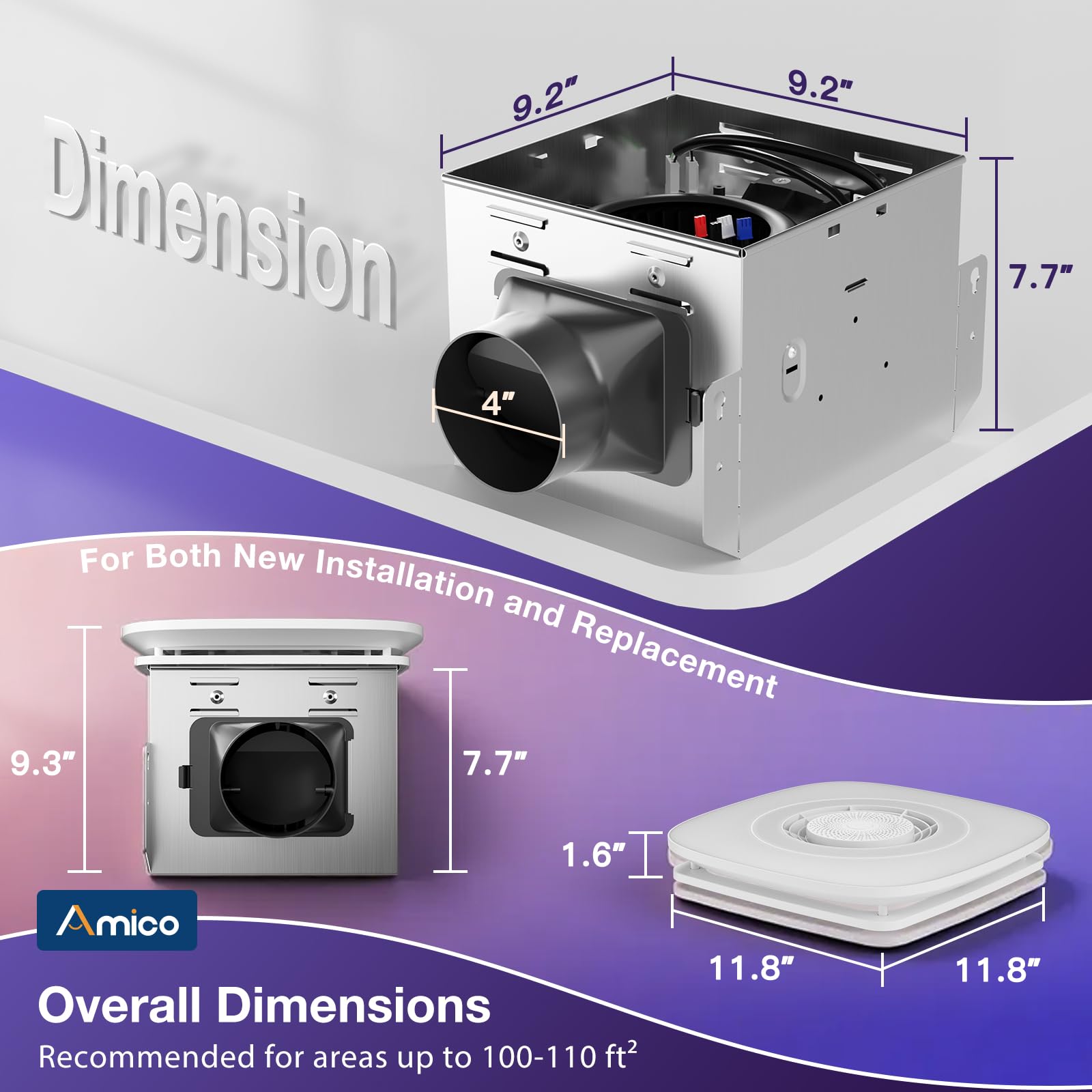 Amico remote control for shower side adjustments.