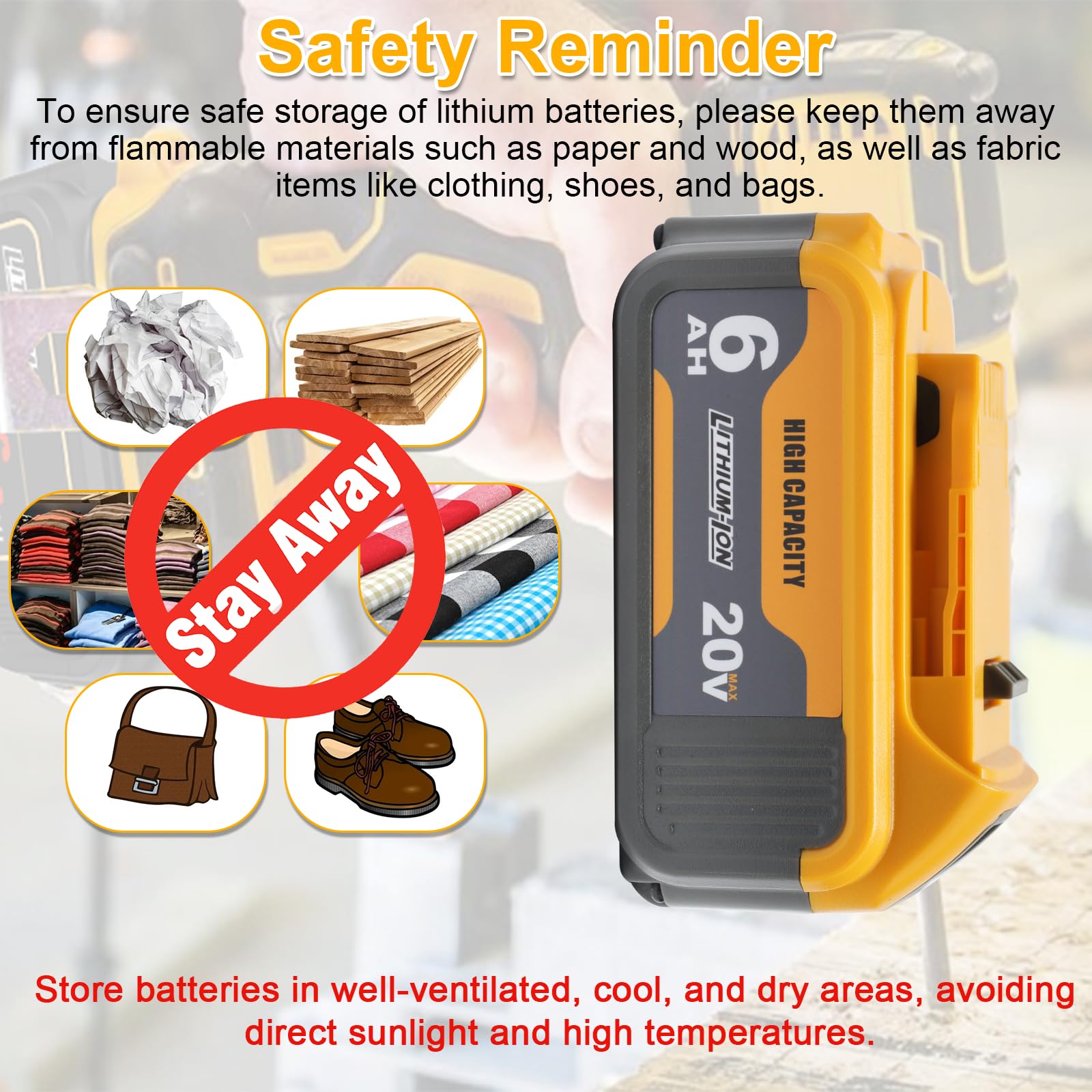 AMICROSS battery in circular saw for extended run time
