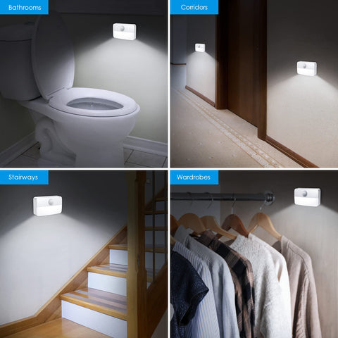 AMIR compact 2.5 by 1.5 inch light fits tight spaces.